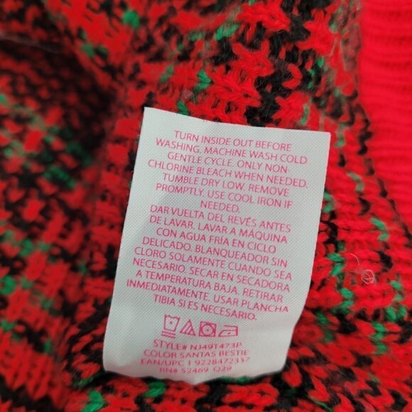 No Boundaries Santa's Bestie Ugly Christmas Sweater - Picture 12 of 12